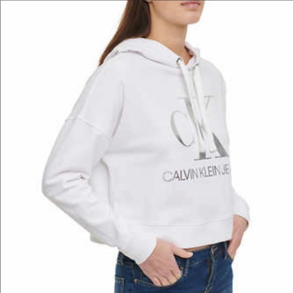 CALVIN KLEIN JEANS HOODIE NWT - Picture 2 of 5